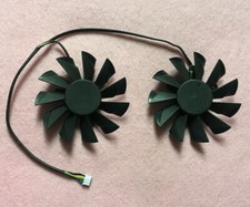 Pair Fans Cooler Fan For MSI R6970 R7970 N580GTX PLA09215B12H 87mm Graphics Card picture