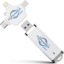 ® Omni 32GB Photo Backup iPhone Android Computers saves photos videos other file picture
