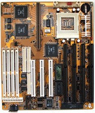 Motherboard, pcchips m519 rev 1.3a, skt 7, 3x pci, 4x isa picture