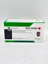 NEW Genuine Lexmark 80C1XM0 Magenta Toner Cartridge picture