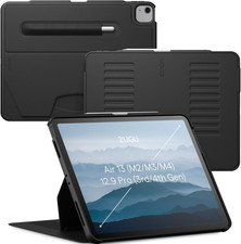 for Ipad Air 13 Inch (M2/M3/M4) Ipad Pro 12.9 Gen 3/4 [Black] | Ultra Slim Prote picture