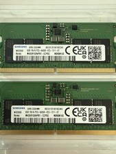 LOTS of 2 Samsung 8GB (8x2 16GB) DDR5 RAM Memory M435R1GB4PB1-CCPSG PC5-6400B picture