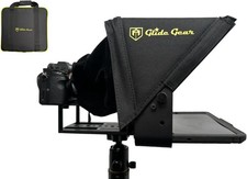 Video Camera Teleprompter Kit 70/30 Glass Glide Gear TMP100 Tablet iPad DSLR picture