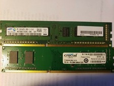 Samsung 4GB (2 x 2GB) 1Rx8 PC3-12800U DDR3 Desktop Memory RAM M378B5773CH0-CK0 picture