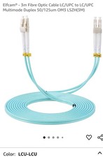 2x 3m Lc/upc To Lc/upc 2.0mm 50/125um picture