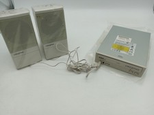 Vintage Creative 48Xmx CD4832E Internal CD-ROM Bundle w/ SBS10 Speakers picture