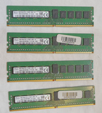 Lot of 4x SKhynix 8GB ECC 2133mhz Ram - 2Bx8 PC4-2133P - RE0 HMA41GR7MFR8N picture