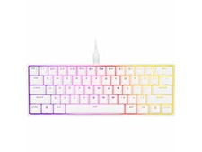 CORSAIR K65 RGB MINI 60% MECHANICAL WIRED GAMING KEYBOARD – CHERRY MX -  WHITE picture