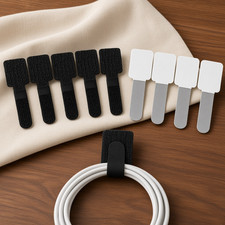 New Reusable Cable Ties Ties Self-Adhesive Power Cord Cable Holder Adjustable picture