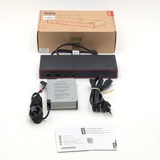 Lenovo ThunderBolt 4 Smart Dock Gen 2 7500 Docking Station (40BE0135US) | Black picture