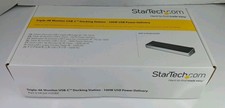 StarTech.com Triple-4K USB-C Docking Station 100W Power Delivery DK30CH2DEP picture