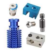 Upgraded Non-Stick All Metal V6 Hotend, High Temperature Plated Copper Heater picture