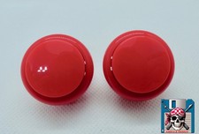 🕹 COMPETITION PRO 2 x Button Red / Fire Buttons / Amiga / Atari / C64 🕹 picture