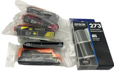 Lot of 6 273XL Ink Cartridges for Epson 4 x Photo Black, 1 x Magenta, 1 x Yellow picture