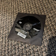Genuine MSI AMD Motherboards Drivers & Utilities Disc Dvd G71-MAD1068-X03 picture