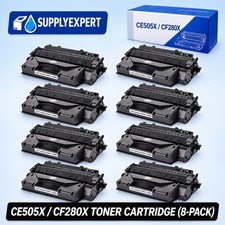 8x High Yield CF280X CE505X 80X Black Toner For HP Laserjet Pro 400 M401dn M401n picture