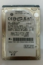 HITACHI HTS545025B9SA02 250GB SATA Laptop Drive P/N:0A70462 MLC:DA3031 F/W:2008 picture