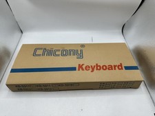 Vintage NEW Chicony KB-5911 Wired Keyboard PS/2 Rubber Dome  picture
