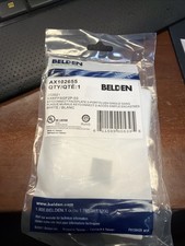 (10 PC LOT) Belden AX102655 Universal Wall Plate, 2 Ports *FREE SHIPPING* picture