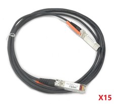 Lot of 15 Cisco SFP-H10GB-CU3M 3M 10G Passive Direct Attached Cables 37-0961-03 picture