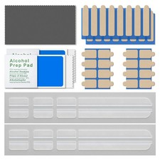 Privacy Screen Adhesive Strips and Slide Mount Holder Tabs for Computer Monit... picture