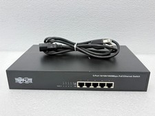 Pre Owned | Tripp Lite NG5POE 5-Port 10/100/1000Mbps PoE Ethernet Network Switch picture