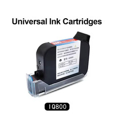 High quality IQ800 40ml Solvent Black Ink Cartridge For HP Tij Inkjet Printer picture