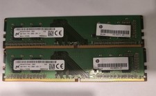 OEM 8GB (2x4GB PAIR) Micron DDR4 UDIMM 2666 MHz  Desktop RAM CT4G4DFS6266 picture