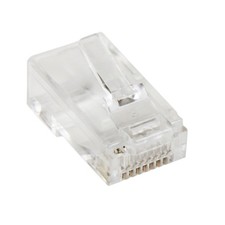 StarTech.com Cat5e RJ45 Stranded Modular Plug Connector - 50 Pkg - Bulk Cat 5e P picture