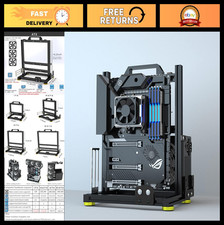 DIY Open Air Test Bench Frame for PC, ITX ATX MATX EATX Aluminum Case Rack picture
