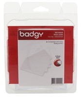 Evolis Badgy PVC Card 30 Mil White 100n Per 100 200 1st Generation CBGC0030W picture