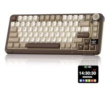 SOLAKAKA A75 PRO 75% Wireless Mechanical Keyboard with Screen and Knob NEW picture