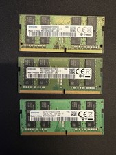 Lot Of 3 16GB Samsung DDR4 Laptop Memory SODIMM picture