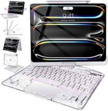 Intermerge Clear Keyboard Case for iPad Pro 13