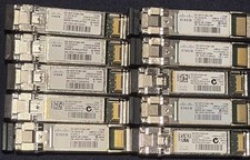 LOT OF 10 CISCO DS-SFP-FC8G-SW 10-2418-02 SFP+ FIBRE TRANCIEVER MODULE picture