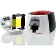 Evolis B12U0000RS Badgy100 Card Printer Color 40 Card Feeder picture