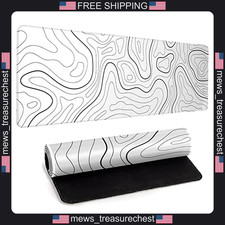 Large Gaming Mouse Pad 31.5x11.8 inches Desk Mat with Stitched Edges picture