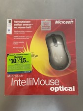 NEW Microsoft IntelliMouse Optical USB PS/2 IntelliEye Mouse NOS SEALED OEM picture