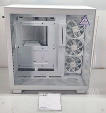 NZXT - H9 Flow+ RGB 2025 ATX Mid-Tower Dual-Chamber PC Case - White picture