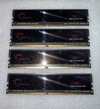 G.Skill Fortis 64 GB (4x16GB) F4-2400C16Q-64GFT PC4-19200 DDR4-2400 RAM (#32860) picture