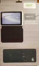 Acer Protective Cover For W3-810 Tablet Dark Gray Case Folding Folio  picture