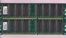 512MB 2x256MB DDR-333 PC2700 ELPIDA EBD25UC8AAFA-6B Ram Memory Kit DDR1 PC-2700 picture