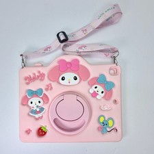 My Melody 3D Cartoon Silicone Shockproof Tablet Case Rotating Stand & Strap picture