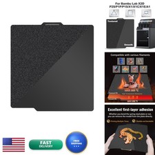 Sahvaim Double Sided Black PEI Build Plate Bambu Lab picture