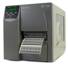 ZEBRA S4M S4M00-2001-0200T Thermal Transfer Label Printer Ethernet Zebra Firmwr picture
