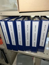 IBM AS/400 Mapics XA Operators Manual Set (6) Binders Manufacturing ERP Document picture