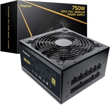 OPEN BOX  750W 80+Gold  ATX 3.0 Power Supply Fully Modular PCIE 5.0 Ready PSU picture