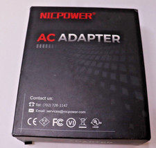 NICPOWER AC Adapter 45W NP00031 INPUT-100-240V 1.2A 50-60 Hz OutPut 3A 20V 2.25A picture