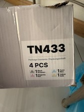 Compatible Toner Cartridge Replacements For Brother TN-433 TN433 NEW 4 Pack picture