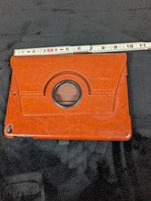 Brown Leatherette 360 Rotating Fintie Tablet case for iPad 5/6 Made USA picture